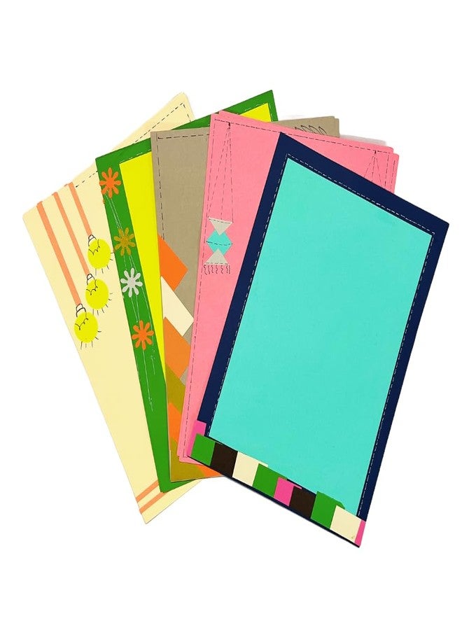 KOMODO CRAFT Komodo Handcrafted Project Sheets/Theory / A4 Size / 180 GSM/Pack for 10 /Ideal for School Project, Stationery/Students - Image 2